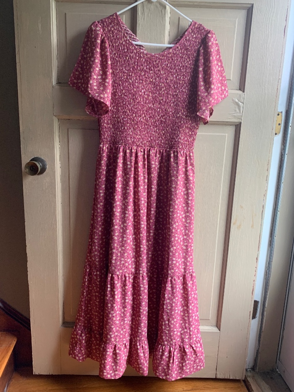 Pink Floral Dress